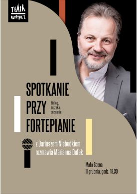 Plakat - Spotkanie przy fortepianie - Dariusz Niebudek