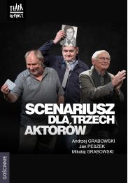 Obraz do Scenariusz dla trzech aktorów